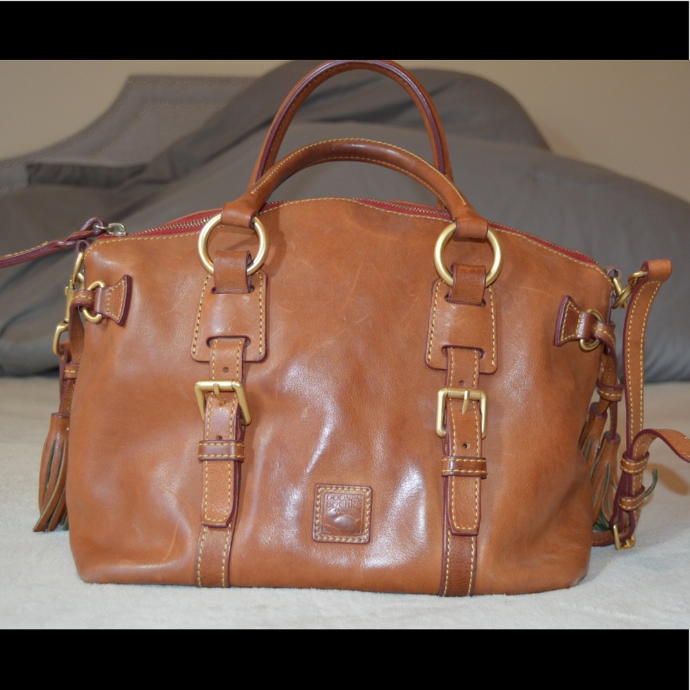 Dooney & Bourke Brown Leather Purse